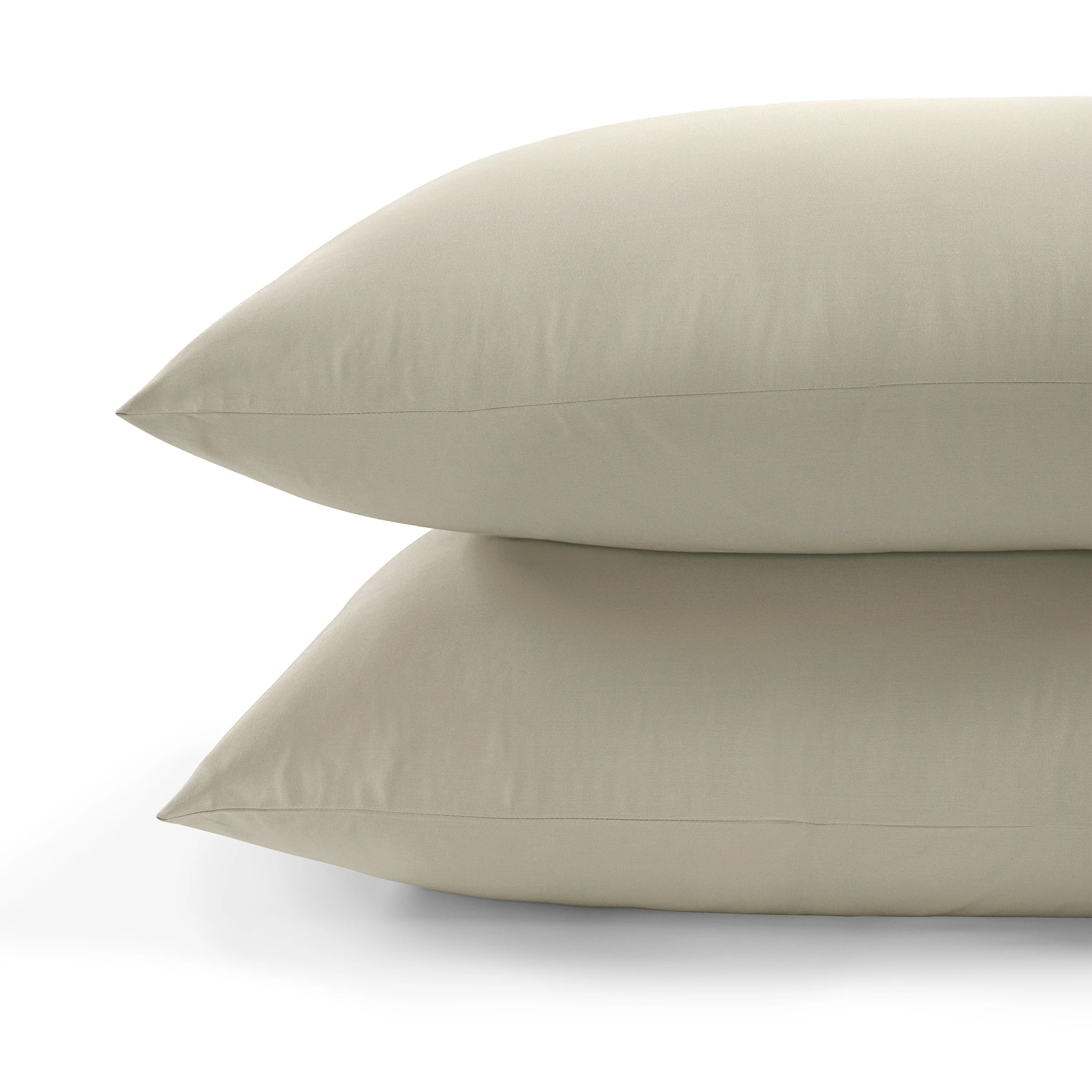 Pair (2 pillowcases) of Peaceful Empress Pillowcases - Oatmeal - Image 3