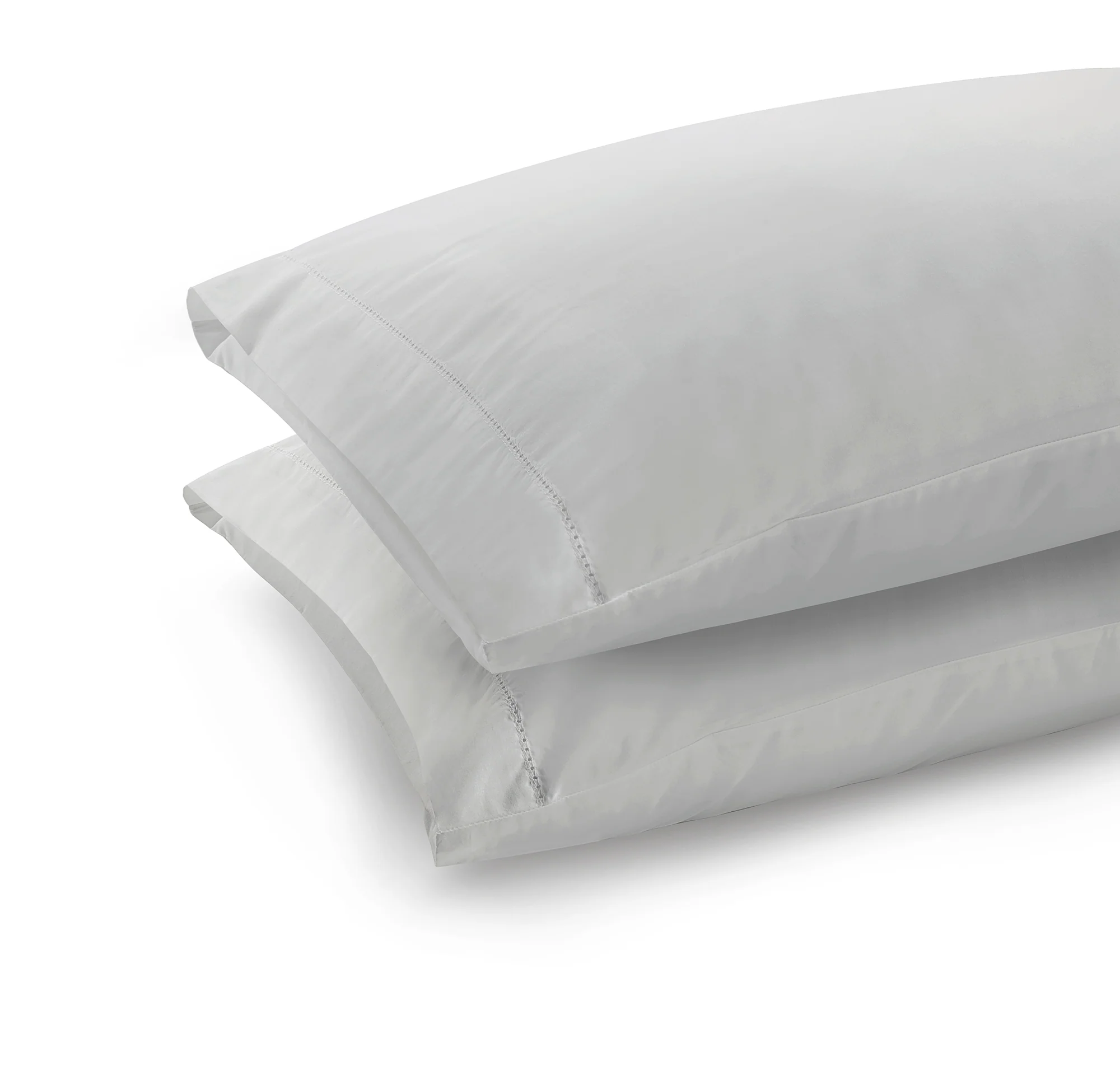 300 Thread Count Percale Brookshire Bedding Set - Silver Dove Grey - Image 5