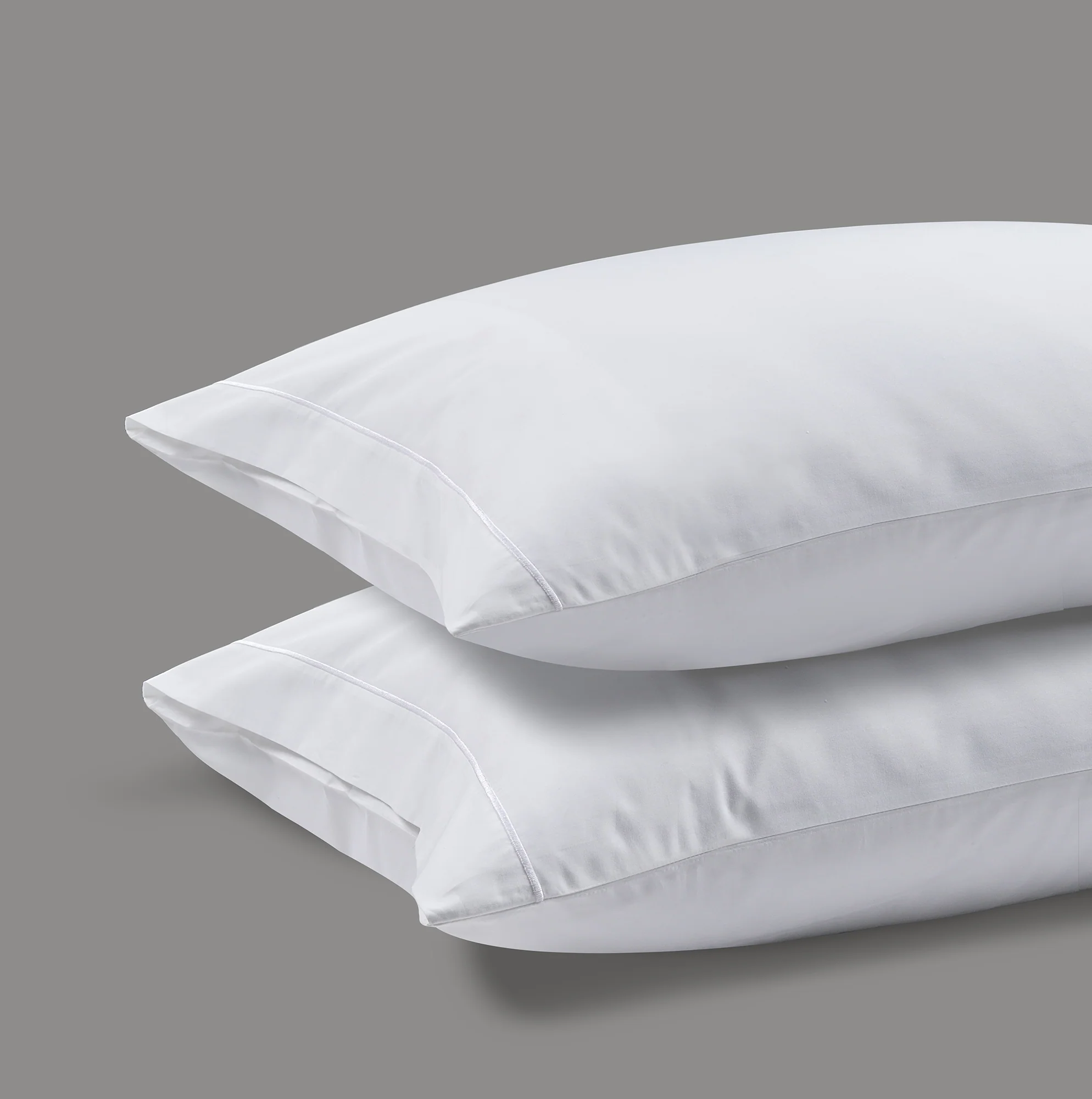 300 Thread Count Percale Pair (2 pillowcases) of Oakwood Pillowcases - Brilliant White