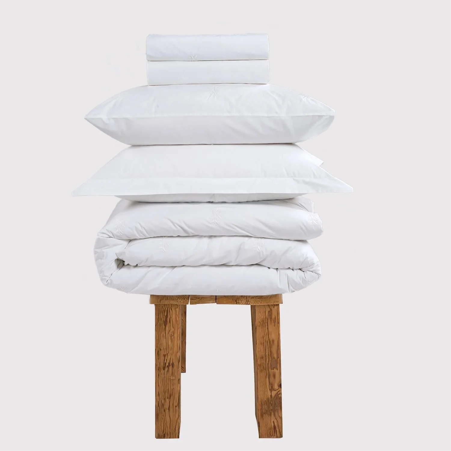 300 Thread Count White Royale Bedding Set