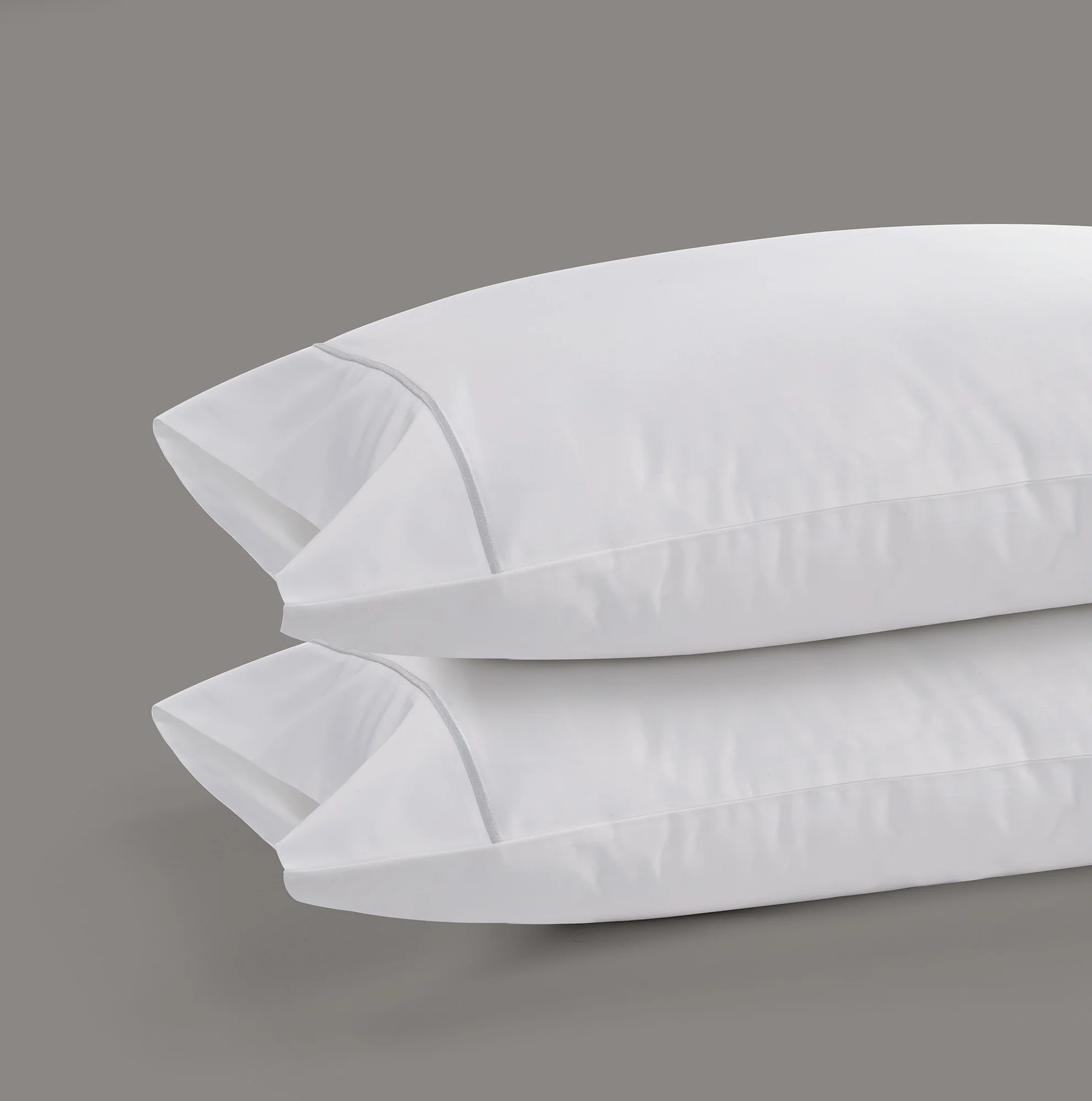 800 Thread Count Egyptian Cotton Cedarhurst LUXE Bedding Set - Silver Dove Grey - Image 5