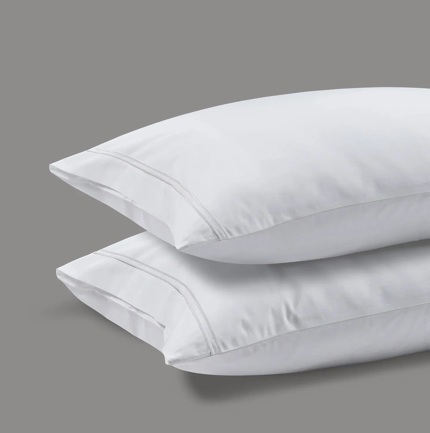 800 Thread Count Egyptian Cotton Margaret LUXE Bedding Set - Brilliant White - Image 3
