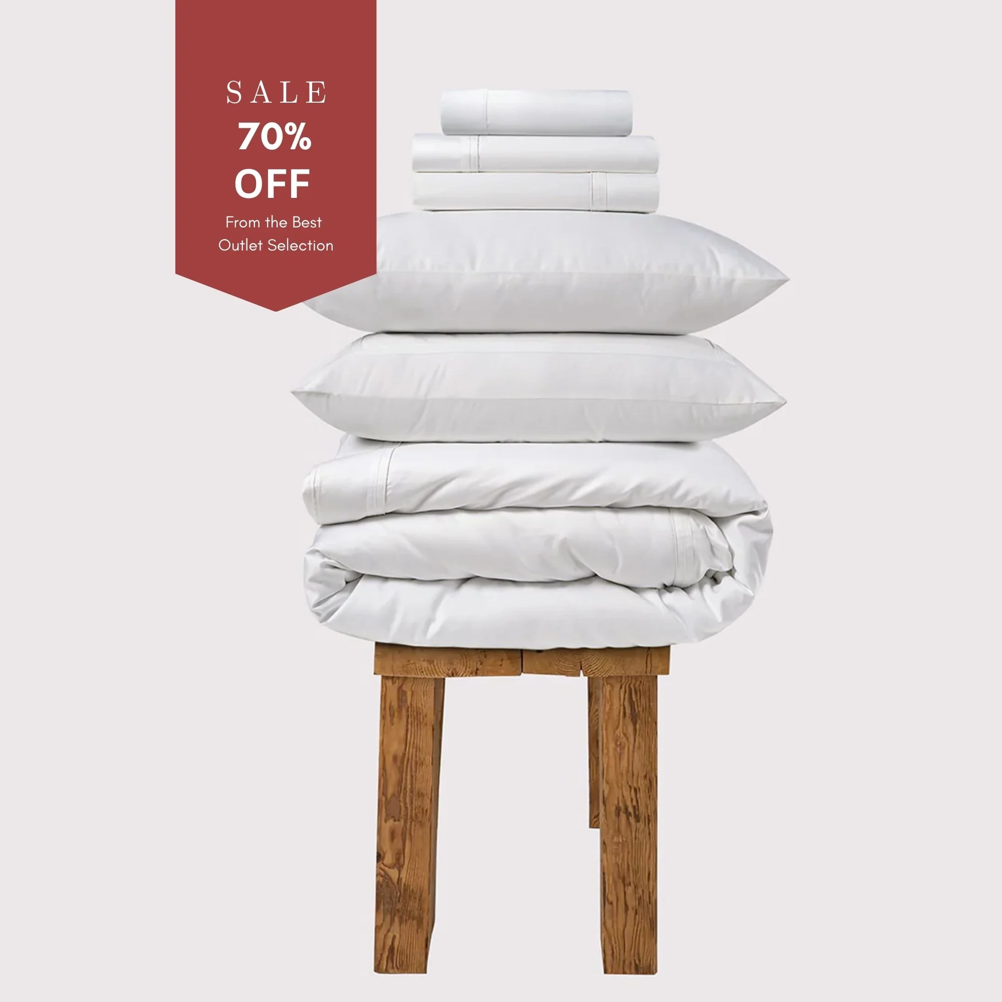 800 Thread Count Egyptian Cotton Royalton LUXE Bedding Set - Brilliant White