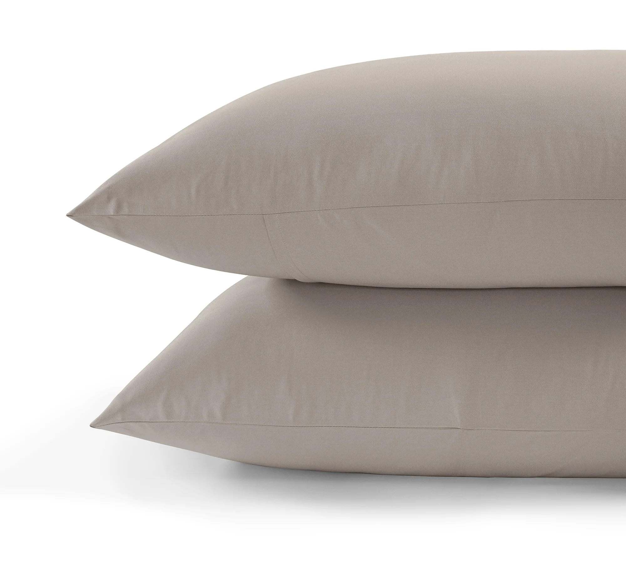 800 Thread Count Pair (2 Pillowcases) of Egyptian Cotton Grand Splendour Lux Buttery Smooth Pillowcases - Simply Taupe