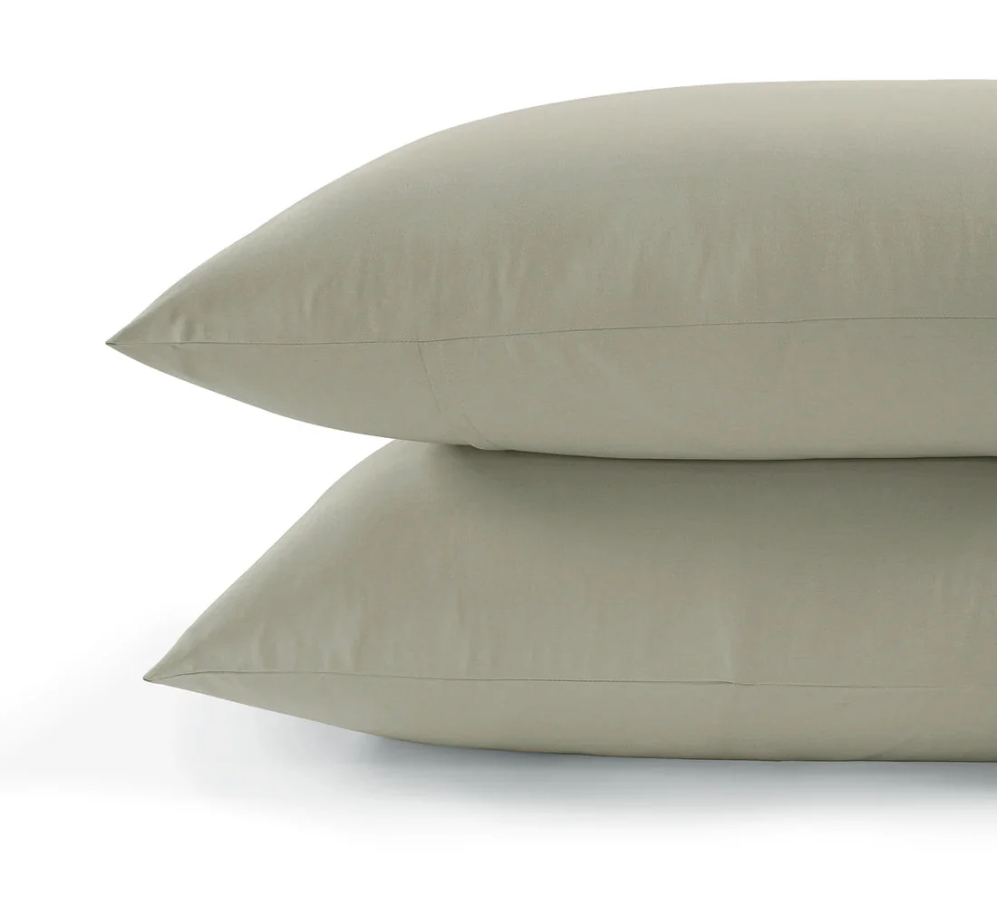 All Season Egyptian Giza Pillowcase - Sage