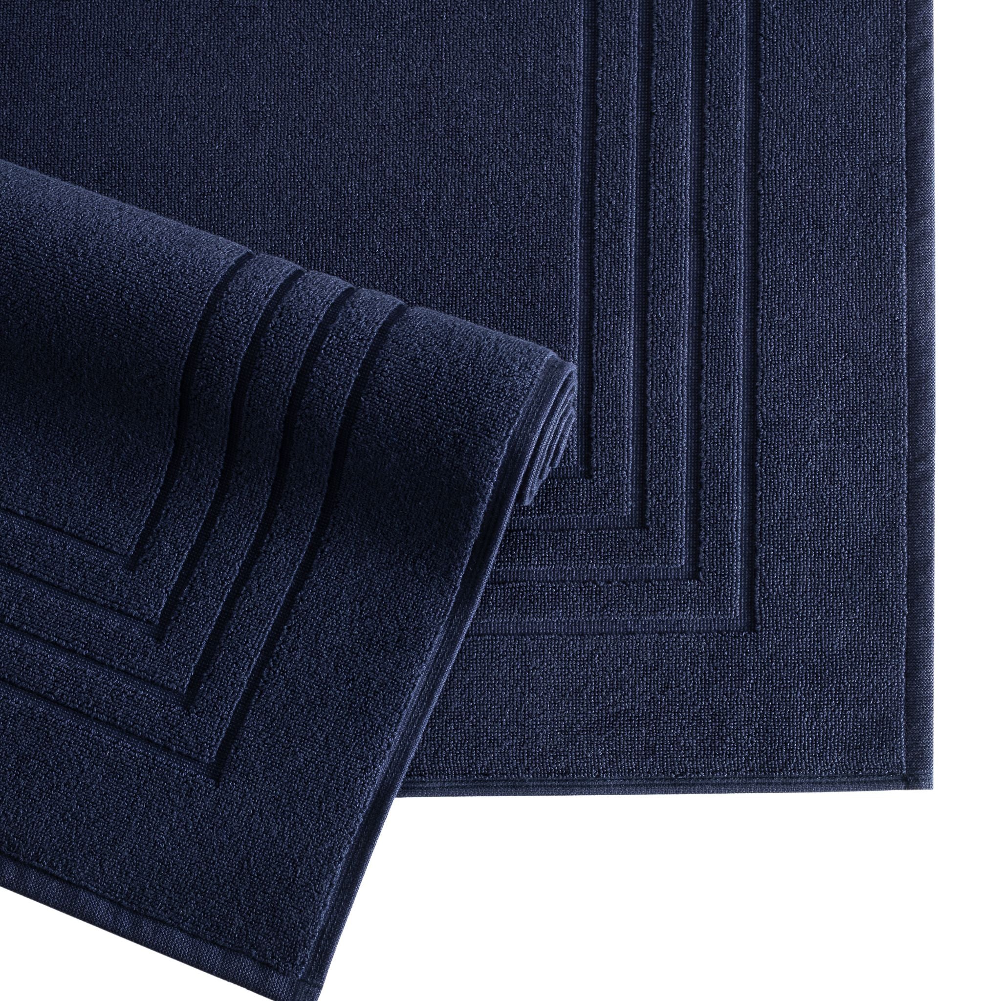 Ellory Cotton Bath Mat 1000 GSM - Maritime Blue - Image 2
