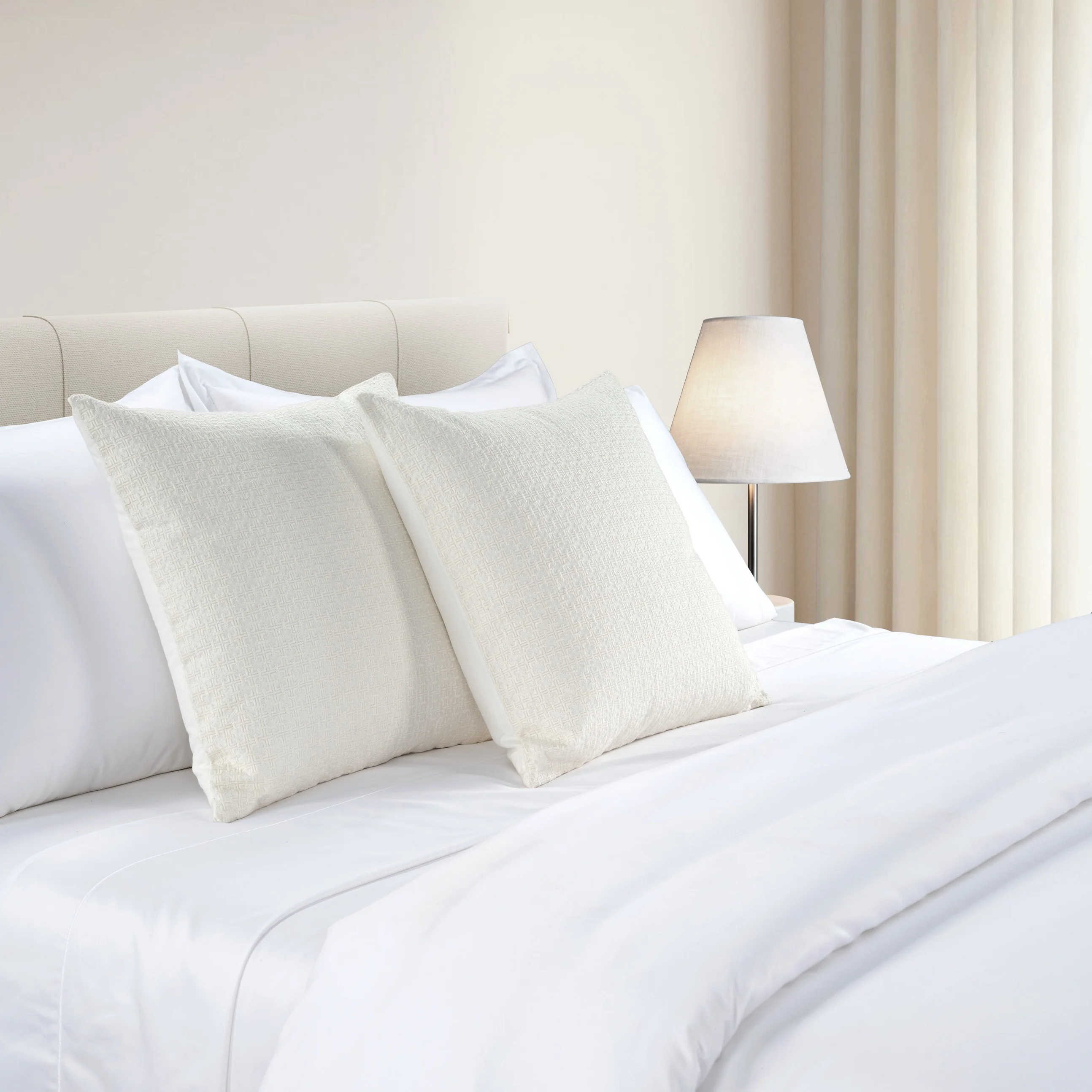 Everette Cushion - 1 Pair White (2 Cushions) - Image 2