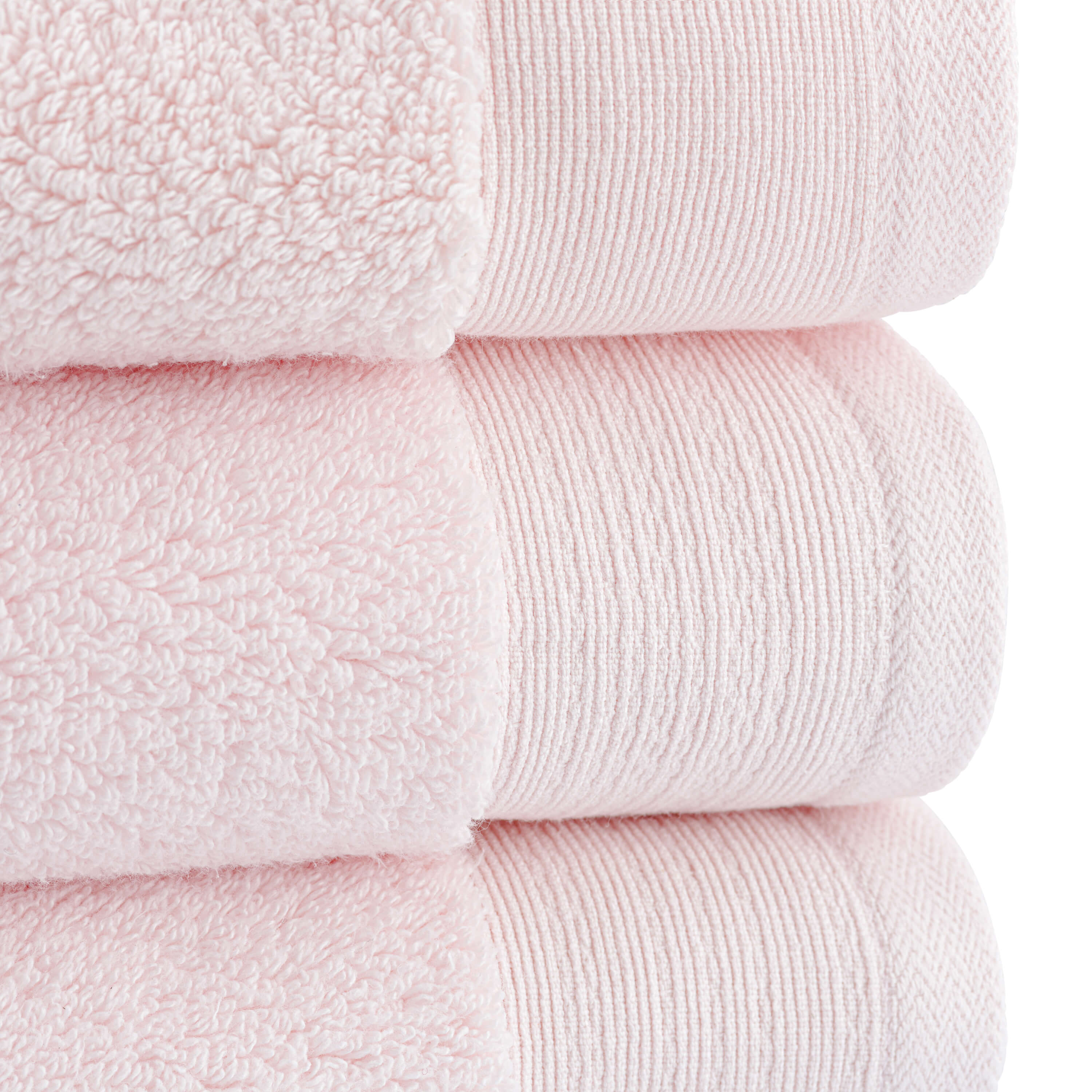Egyptian Cotton Luxury Serenity Palace Classic Towel - Blush Pink - 500GSM Zero Twist - Image 3