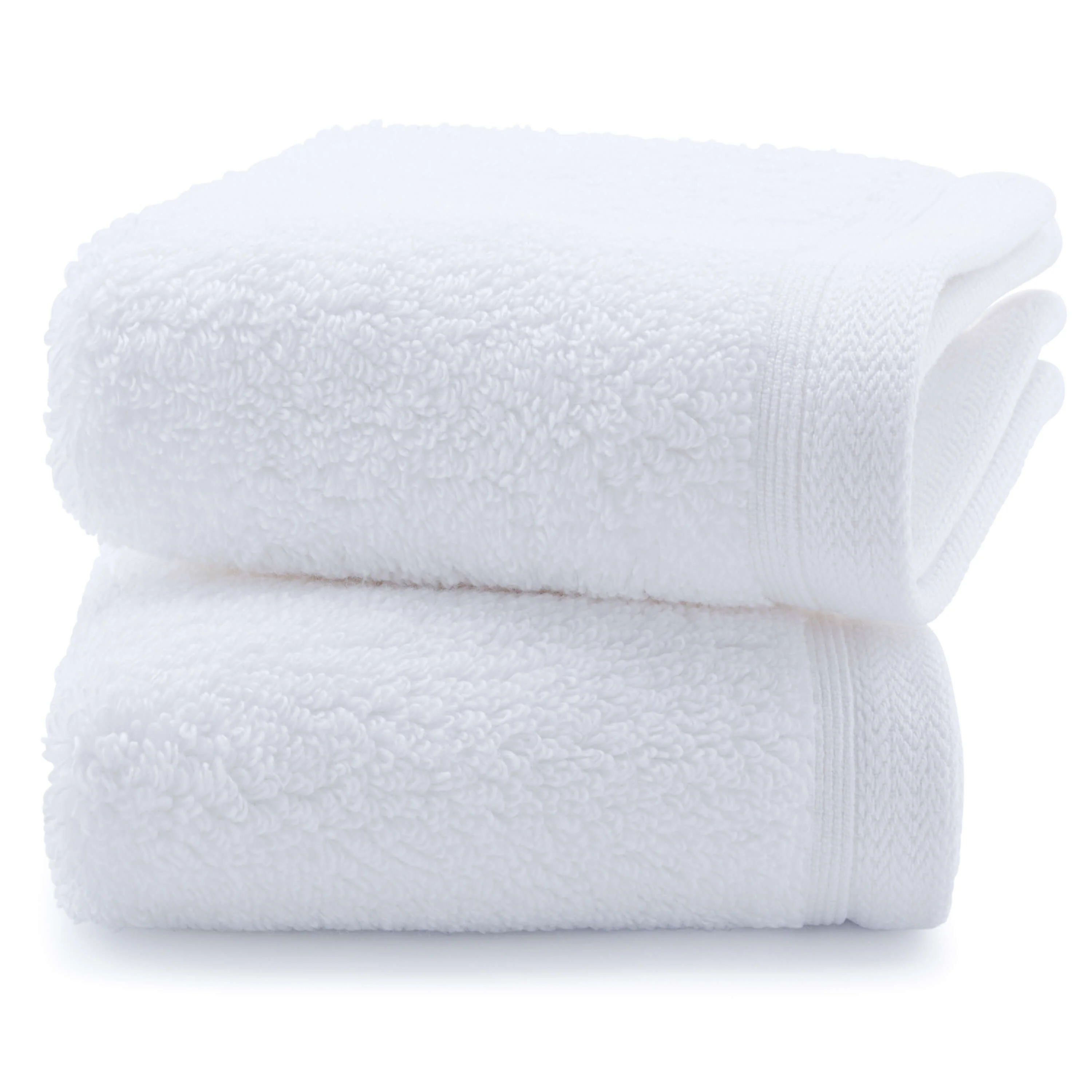 Egyptian Cotton Luxury Serenity Palace Classic Towel - White - 500GSM Zero Twist - Image 5