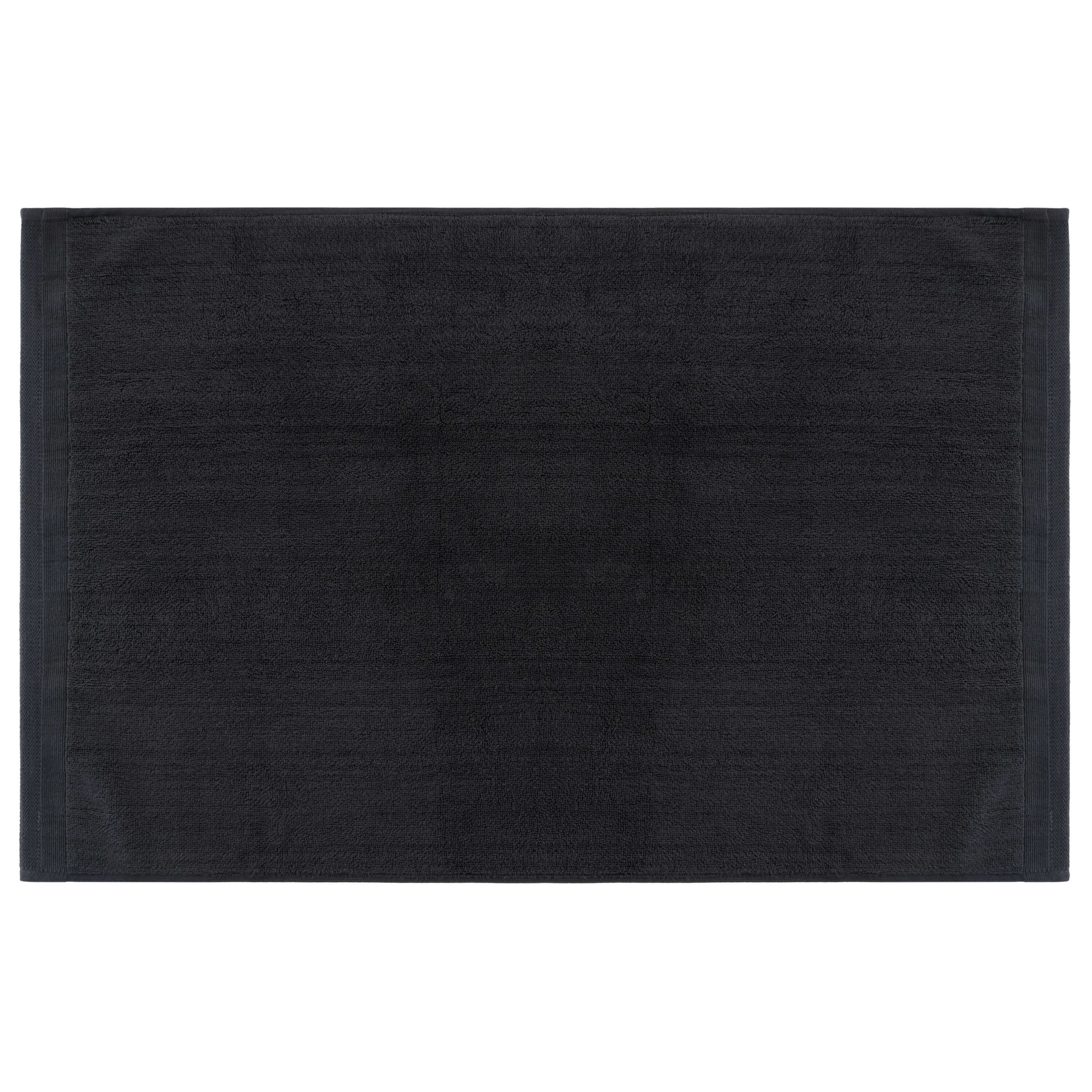 Serenity Palace Cotton Bath Mat - Grey - 1000GSM Zero Twist - Image 3