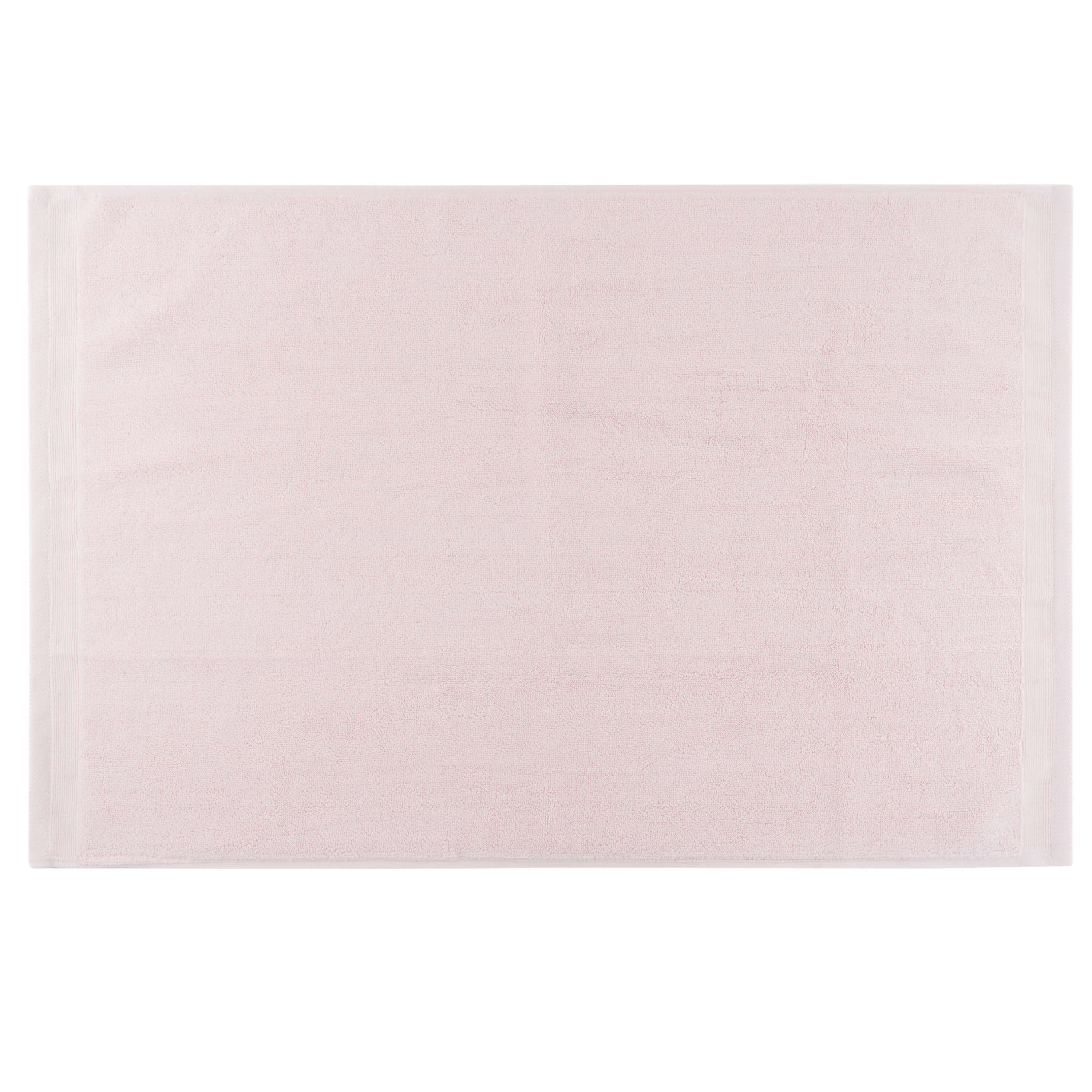 Serenity Palace Cotton Bath Mat - Blush Pink - 1000GSM Zero Twist - Image 3