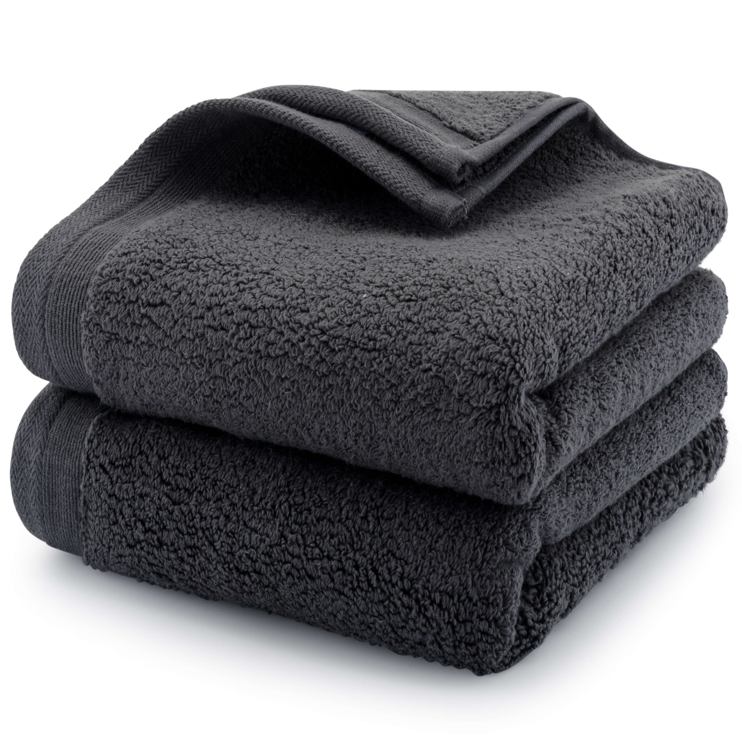 Egyptian Cotton Luxury Serenity Palace Plush Towels - Grey - 700GSM Zero Twist - Image 6
