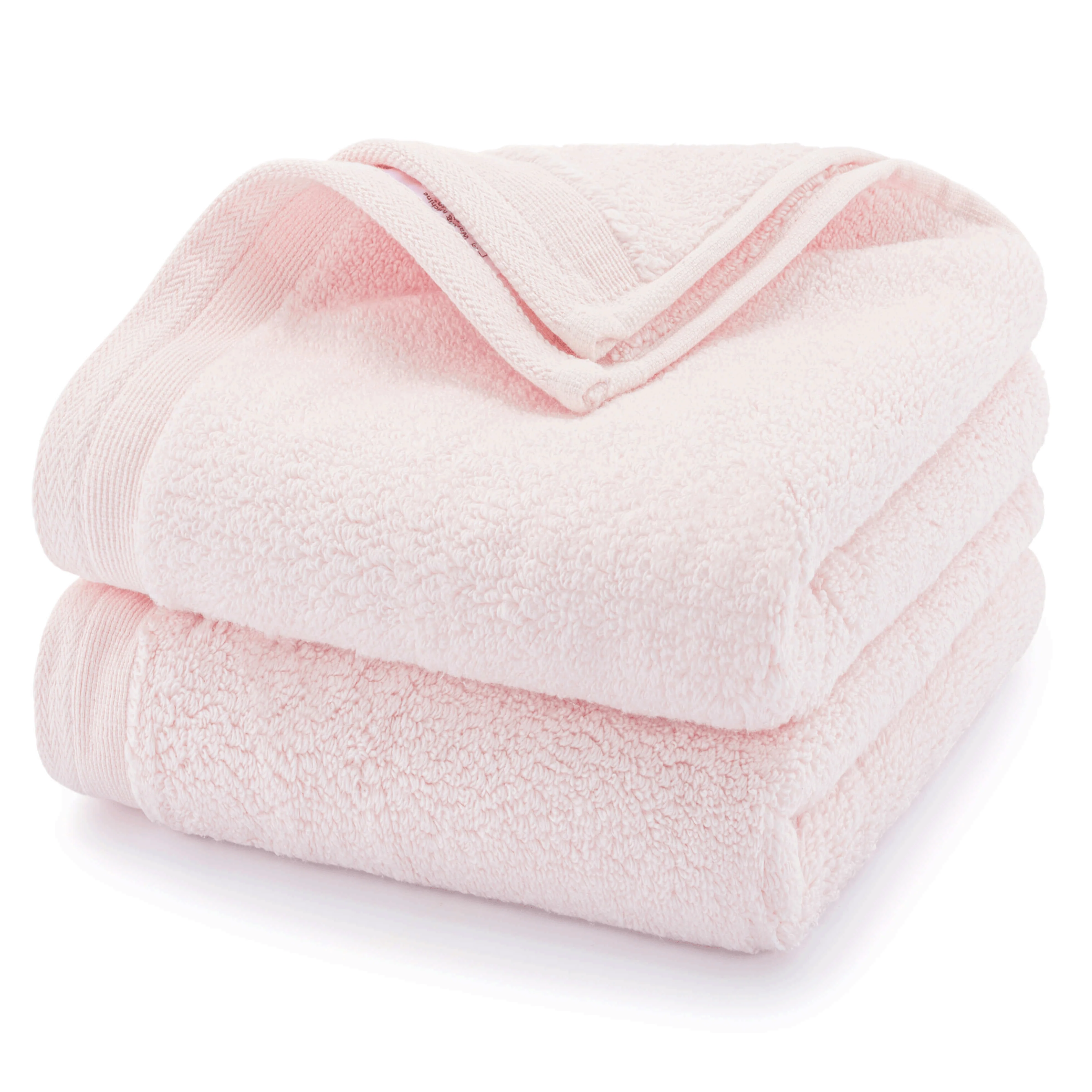 Egyptian Cotton Luxury Serenity Palace Plush Towel - Blush Pink - 700GSM Zero Twist - Image 6