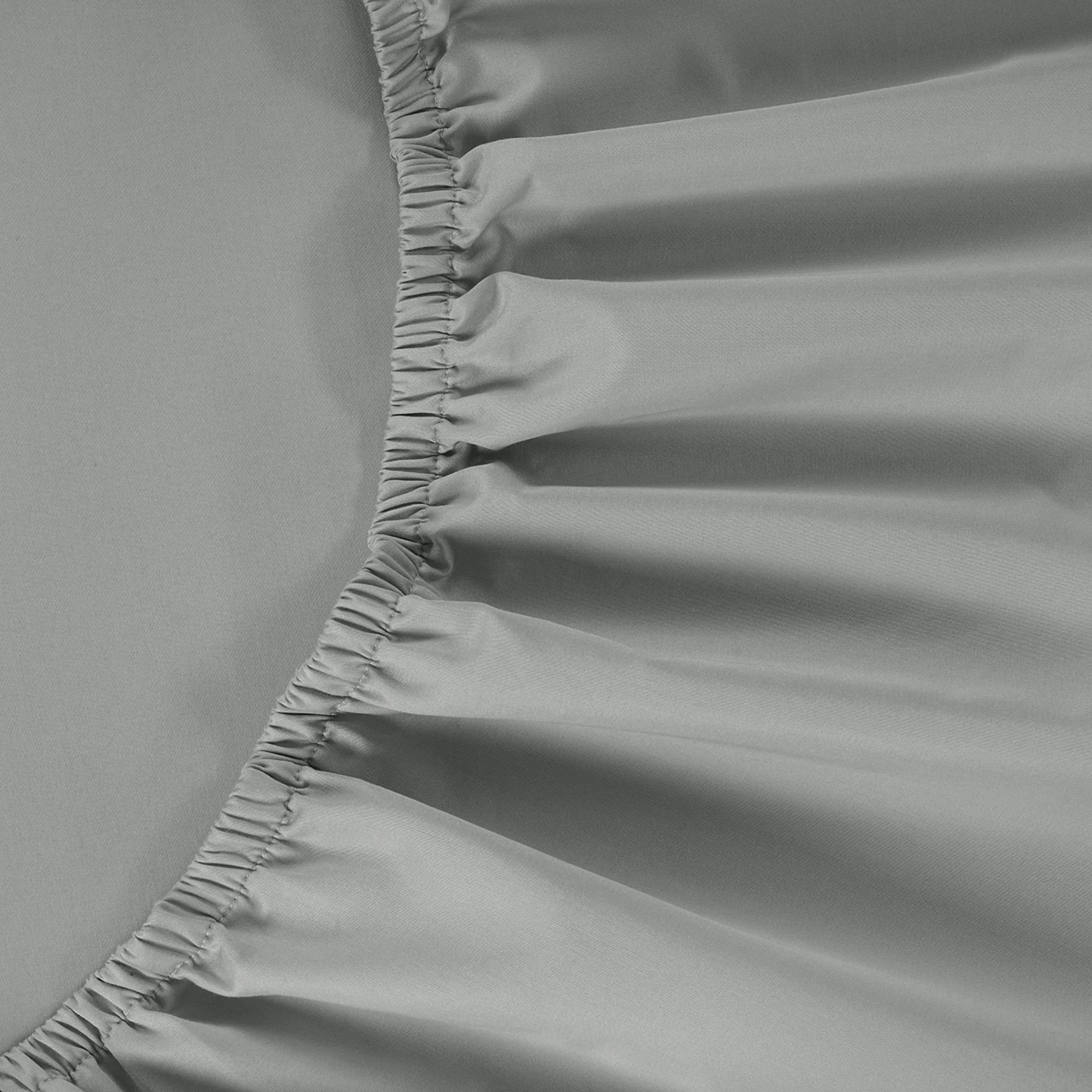 All Season Egyptian Giza Fitted Sheet - Grey